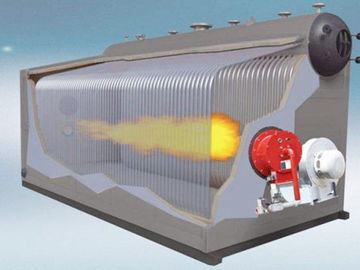 Chauffe-eau automatique de propane, chauffage central à gaz 7MW longitudinalement